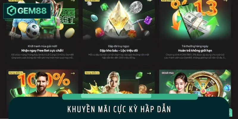 Giới thiệu GEM88 đem đến những chương trình khuyến mãi cực hấp dẫn