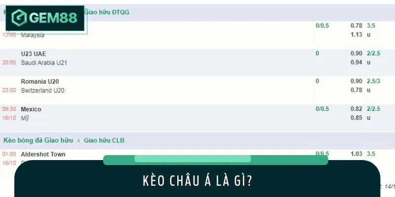 Kèo châu Á là tỷ lệ cược tạo sự cân bằng cho 2 đội bóng có thực lực chênh lệch
