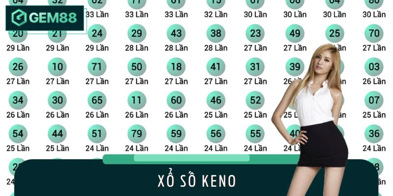 Xổ Số Keno Tại GEM88 - Nhận Kết Quả Nhanh Chóng, Thắng Cao